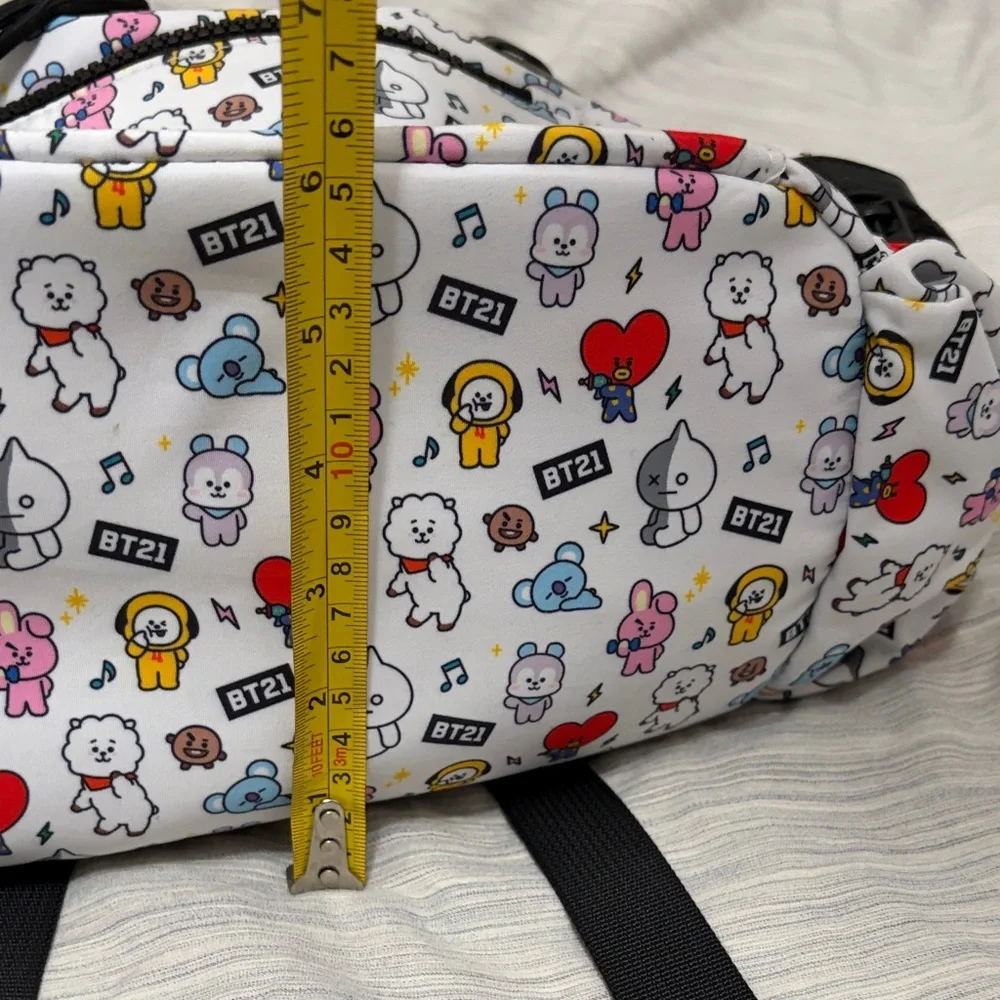 NEW BT21 Character Print Backpack - Picture 3 of 13